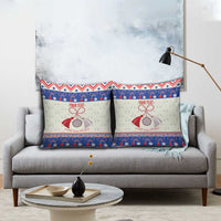 Personalized Moldova Christmas Pillow Cover Martisor Moldova Traditional - Wonder Print Shop