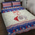 Personalized Moldova Christmas Quilt Bed Set Martisor Moldova Traditional - Wonder Print Shop