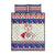 Personalized Moldova Christmas Quilt Bed Set Martisor Moldova Traditional - Wonder Print Shop
