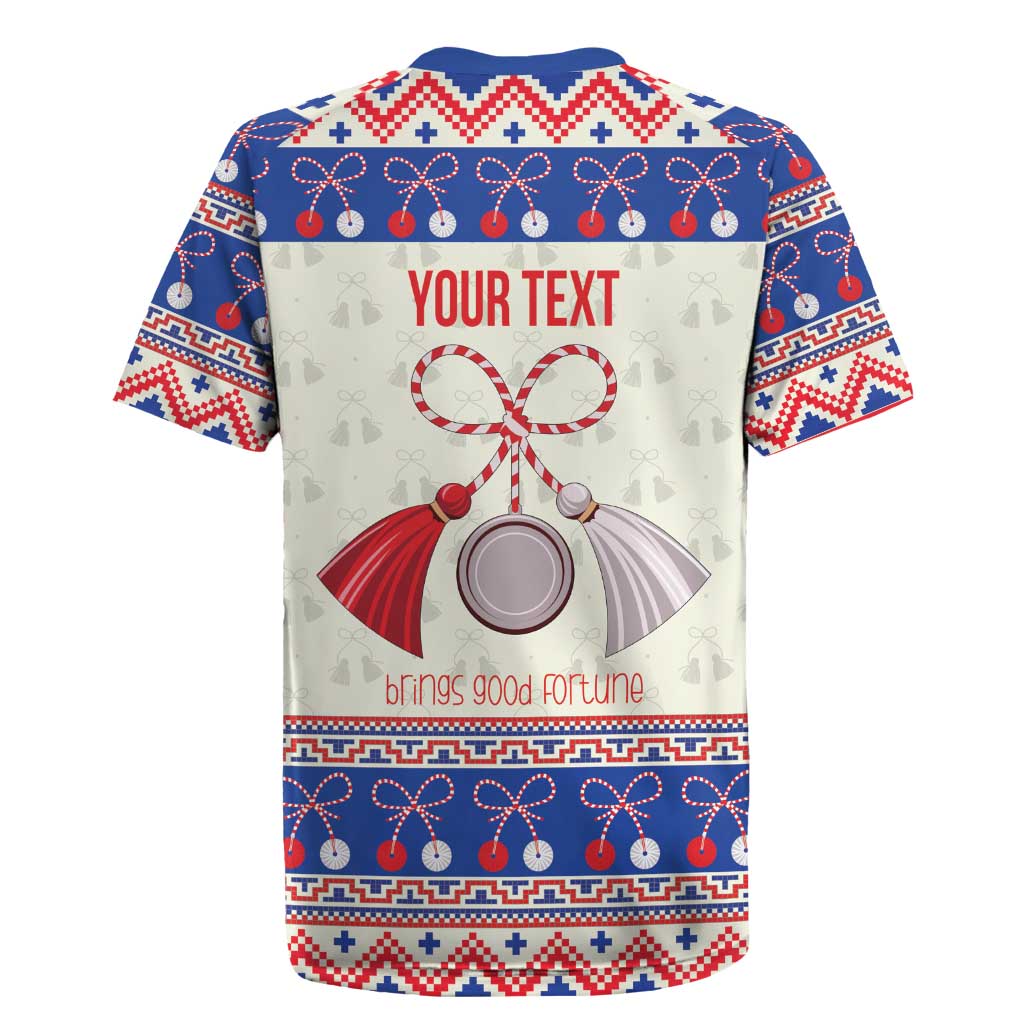 Personalized Moldova Christmas Rugby Jersey Martisor Moldova Traditional - Wonder Print Shop