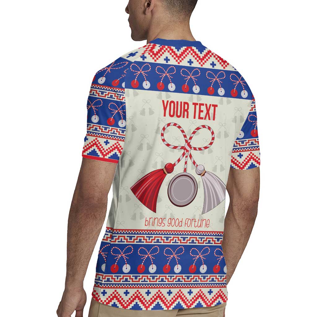 Personalized Moldova Christmas Rugby Jersey Martisor Moldova Traditional - Wonder Print Shop