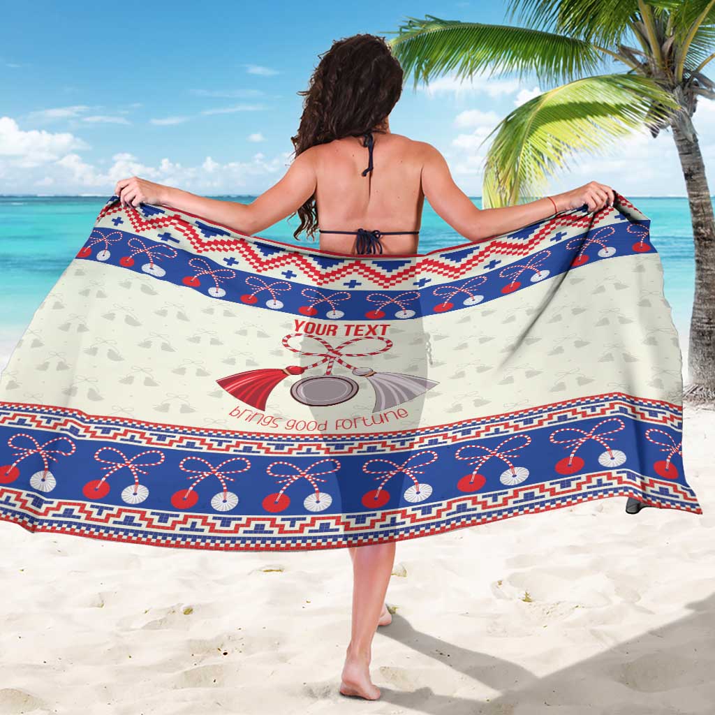 Personalized Moldova Christmas Sarong Martisor Moldova Traditional - Wonder Print Shop