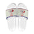 Personalized Moldova Christmas Slide Sandals Martisor Moldova Traditional - Wonder Print Shop