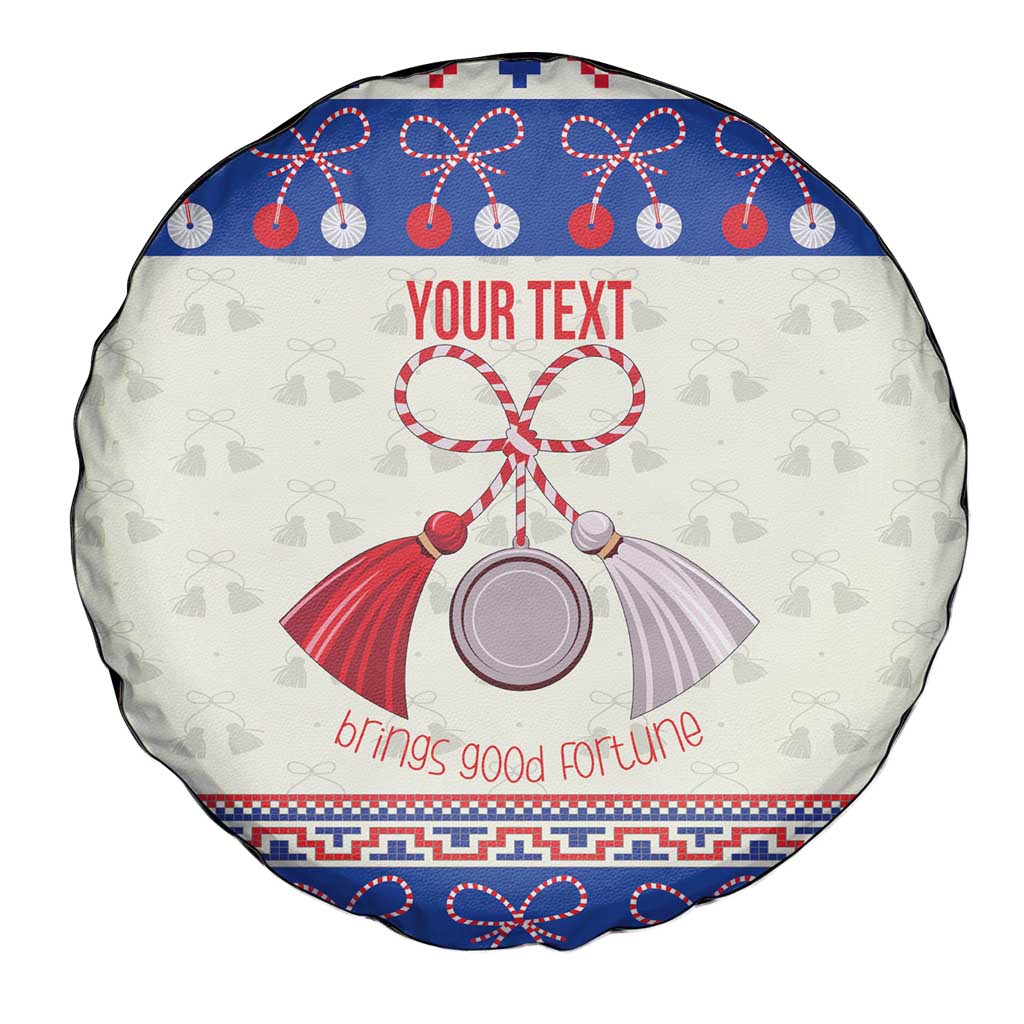 Personalized Moldova Christmas Spare Tire Cover Martisor Moldova Traditional - Wonder Print Shop