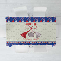 Personalized Moldova Christmas Tablecloth Martisor Moldova Traditional - Wonder Print Shop