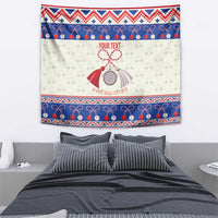 Personalized Moldova Christmas Tapestry Martisor Moldova Traditional - Wonder Print Shop