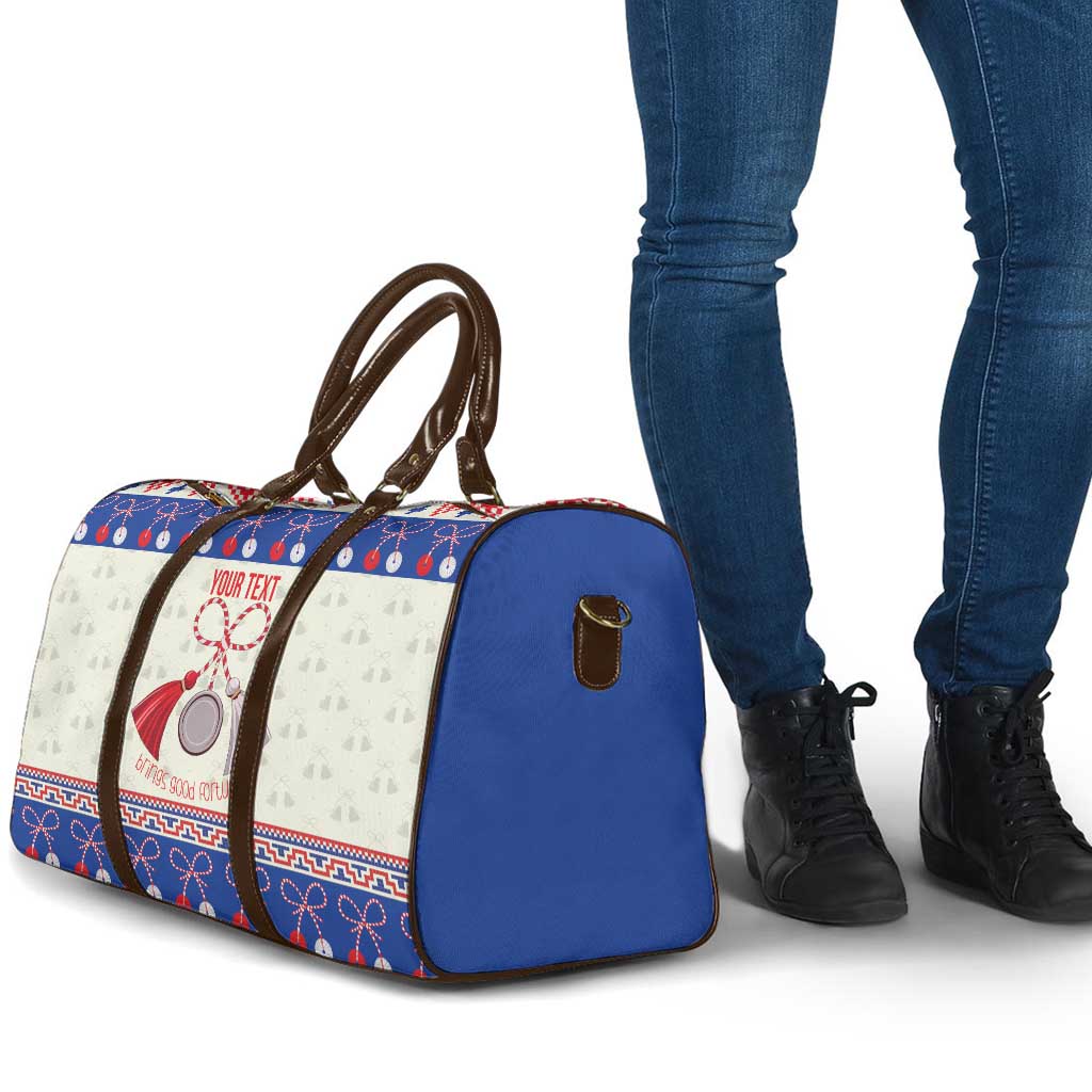 Personalized Moldova Christmas Travel Bag Martisor Moldova Traditional - Wonder Print Shop