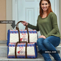 Personalized Moldova Christmas Travel Bag Martisor Moldova Traditional - Wonder Print Shop