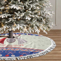 Personalized Moldova Christmas Tree Skirt Martisor Moldova Traditional - Wonder Print Shop
