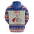 Personalized Moldova Christmas Zip Hoodie Martisor Moldova Traditional - Wonder Print Shop