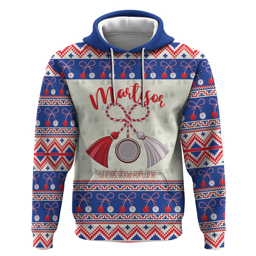 Personalized Moldova Christmas Zip Hoodie Martisor Moldova Traditional - Wonder Print Shop