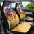 American Flag Ice Cream Drip Car Seat Cover 67 Meme Gen Alpha Slang Tee - Wonder Print Shop