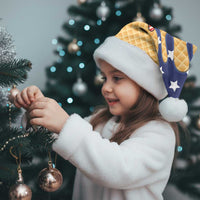 American Flag Ice Cream Drip Christmas Santa Hat 67 Meme Gen Alpha Slang Tee - Wonder Print Shop