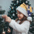 American Flag Ice Cream Drip Christmas Santa Hat 67 Meme Gen Alpha Slang Tee - Wonder Print Shop