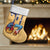American Flag Ice Cream Drip Christmas Stocking 67 Meme Gen Alpha Slang Tee - Wonder Print Shop