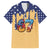 American Flag Ice Cream Drip Family Matching Off The Shoulder Long Sleeve Dress and Hawaiian Shirt 67 Meme Gen Alpha Slang Tee - Wonder Print Shop