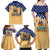 American Flag Ice Cream Drip Family Matching Off Shoulder Maxi Dress and Hawaiian Shirt 67 Meme Gen Alpha Slang Tee - Wonder Print Shop