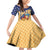 American Flag Ice Cream Drip Family Matching Off Shoulder Short Dress and Hawaiian Shirt 67 Meme Gen Alpha Slang Tee - Wonder Print Shop