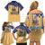 American Flag Ice Cream Drip Family Matching Off Shoulder Short Dress and Hawaiian Shirt 67 Meme Gen Alpha Slang Tee - Wonder Print Shop