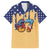 American Flag Ice Cream Drip Family Matching Off Shoulder Short Dress and Hawaiian Shirt 67 Meme Gen Alpha Slang Tee - Wonder Print Shop