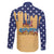 American Flag Ice Cream Drip Family Matching Short Sleeve Bodycon Dress and Hawaiian Shirt 67 Meme Gen Alpha Slang Tee - Wonder Print Shop