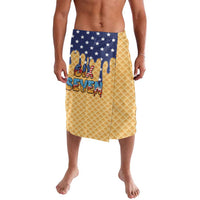 American Flag Ice Cream Drip Lavalava 67 Meme Gen Alpha Slang Tee - Wonder Print Shop