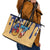 American Flag Ice Cream Drip Leather Tote Bag 67 Meme Gen Alpha Slang Tee - Wonder Print Shop