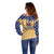 American Flag Ice Cream Drip Off Shoulder Sweater 67 Meme Gen Alpha Slang Tee - Wonder Print Shop