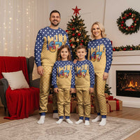American Flag Ice Cream Drip Christmas Pajama Set 67 Meme Gen Alpha Slang Tee - Wonder Print Shop