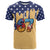 American Flag Ice Cream Drip T Shirt 67 Meme Gen Alpha Slang Tee - Wonder Print Shop