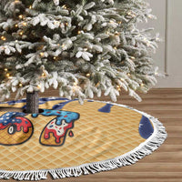 American Flag Ice Cream Drip Tree Skirt 67 Meme Gen Alpha Slang Tee - Wonder Print Shop