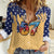 American Flag Ice Cream Drip Women Casual Shirt 67 Meme Gen Alpha Slang Tee - Wonder Print Shop