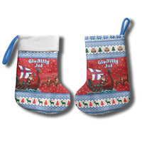 Faroe Islands Viking Santa Christmas Stocking Funny Reindeer Norse Xmas - Wonder Print Shop