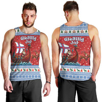 Faroe Islands Viking Santa Christmas Men Tank Top Funny Reindeer Norse Xmas - Wonder Print Shop