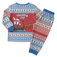 Faroe Islands Viking Santa Christmas Pajama Set Funny Reindeer Norse Xmas - Wonder Print Shop