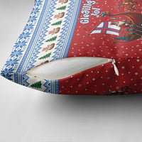 Faroe Islands Viking Santa Christmas Pillow Cover Funny Reindeer Norse Xmas - Wonder Print Shop