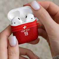 Custom World Football 2026 Switzerland AirPods Case Schweiz Hopp Schwiiz - Wonder Print Shop