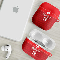 Custom World Football 2026 Switzerland AirPods Case Schweiz Hopp Schwiiz - Wonder Print Shop
