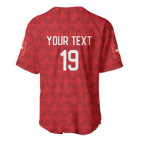 Custom World Football 2026 Switzerland Baseball Jersey Schweiz Hopp Schwiiz - Wonder Print Shop