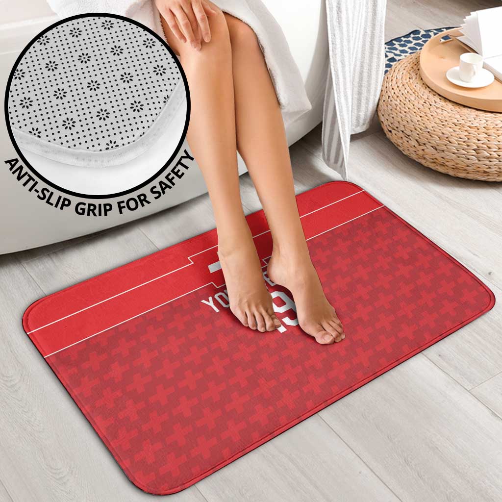 Custom World Football 2026 Switzerland Bathroom Set Schweiz Hopp Schwiiz - Wonder Print Shop