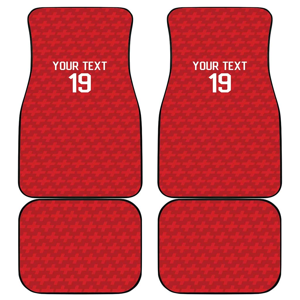 Custom World Football 2026 Switzerland Car Mats Schweiz Hopp Schwiiz - Wonder Print Shop