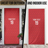 Custom World Football 2026 Switzerland Door Cover Schweiz Hopp Schwiiz - Wonder Print Shop