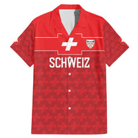 Custom World Football 2026 Switzerland Family Matching Mermaid Dress and Hawaiian Shirt Schweiz Hopp Schwiiz - Wonder Print Shop