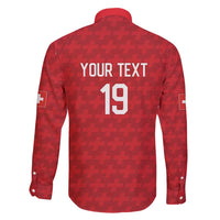 Custom World Football 2026 Switzerland Family Matching Mermaid Dress and Hawaiian Shirt Schweiz Hopp Schwiiz - Wonder Print Shop
