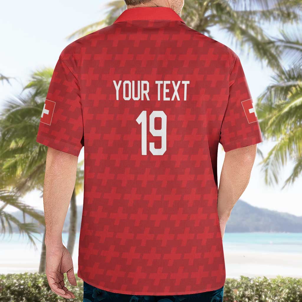 Custom World Football 2026 Switzerland Hawaiian Shirt Schweiz Hopp Schwiiz - Wonder Print Shop
