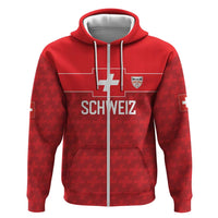 Custom World Football 2026 Switzerland Hoodie Schweiz Hopp Schwiiz - Wonder Print Shop