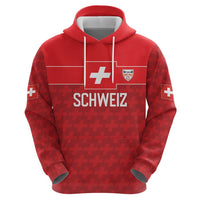 Custom World Football 2026 Switzerland Hoodie Schweiz Hopp Schwiiz - Wonder Print Shop