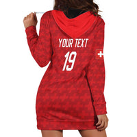 Custom World Football 2026 Switzerland Hoodie Dress Schweiz Hopp Schwiiz - Wonder Print Shop