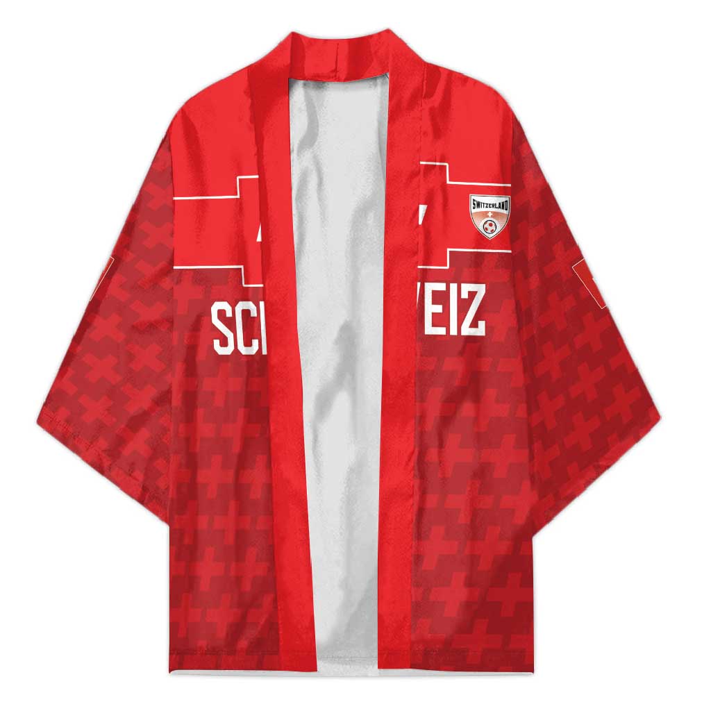 Custom World Football 2026 Switzerland Kimono Schweiz Hopp Schwiiz - Wonder Print Shop