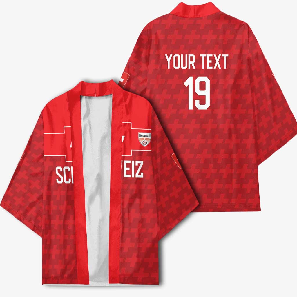 Custom World Football 2026 Switzerland Kimono Schweiz Hopp Schwiiz - Wonder Print Shop